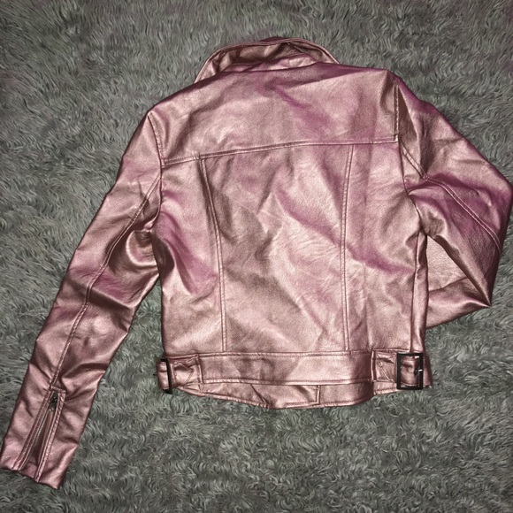 NWOT- Love Tree vegan leather motorcycle jacket - Picture 2 of 3